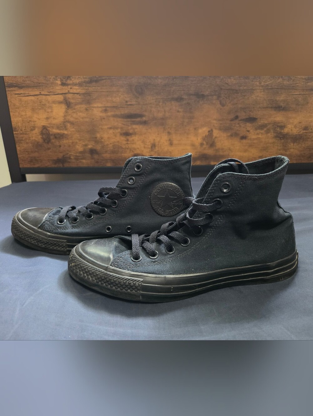 Converse Black High Top Canvas Sneakers
